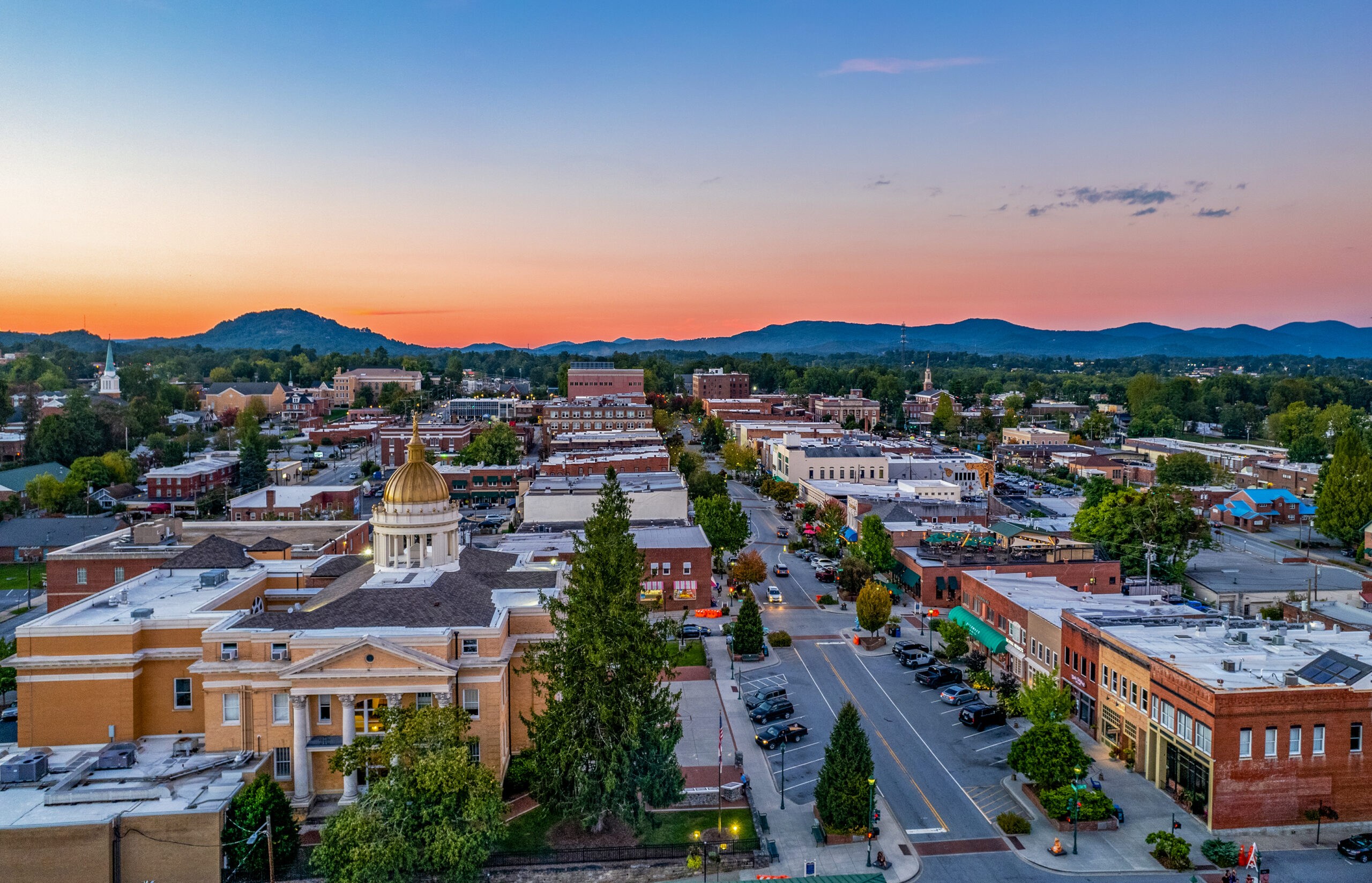 Hendersonville and Rutherfordton